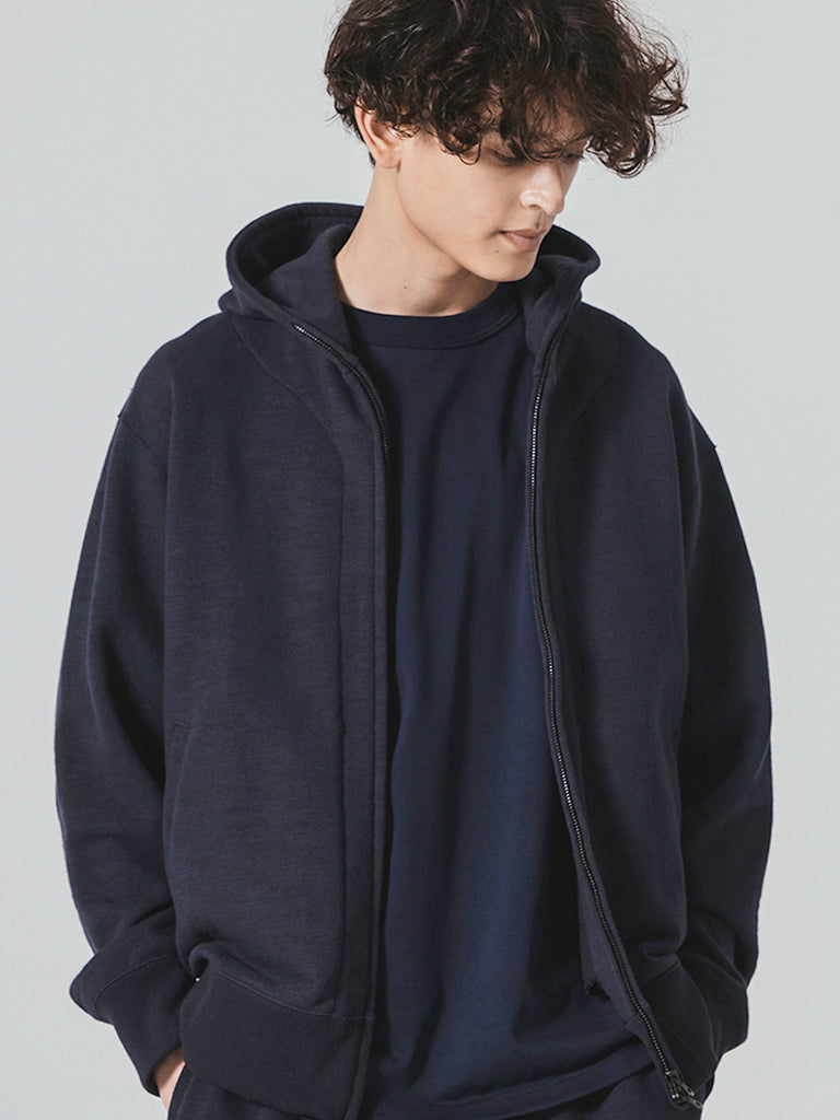 GG Sweat Parka- Black Jackman Sweaters