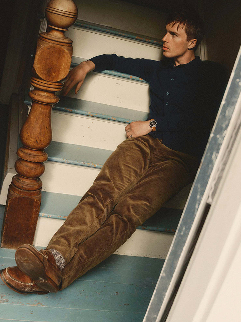 Nichols Polo- Nocturne Cotton Cashmere Taylor Stitch Sweaters