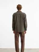 Crossword Shirt- Chocolate Edmmond Studios Shirts
