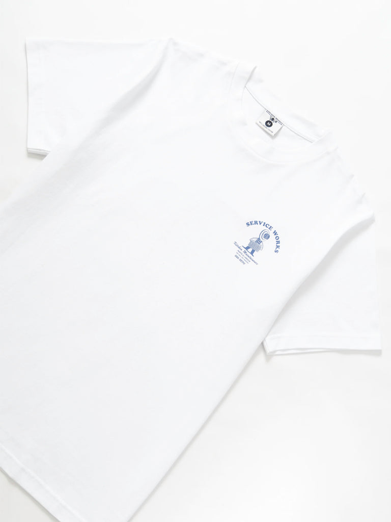Maintenance Tee- White Service Works Tee Shirts