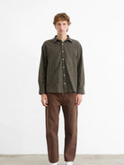 Crossword Shirt- Chocolate Edmmond Studios Shirts