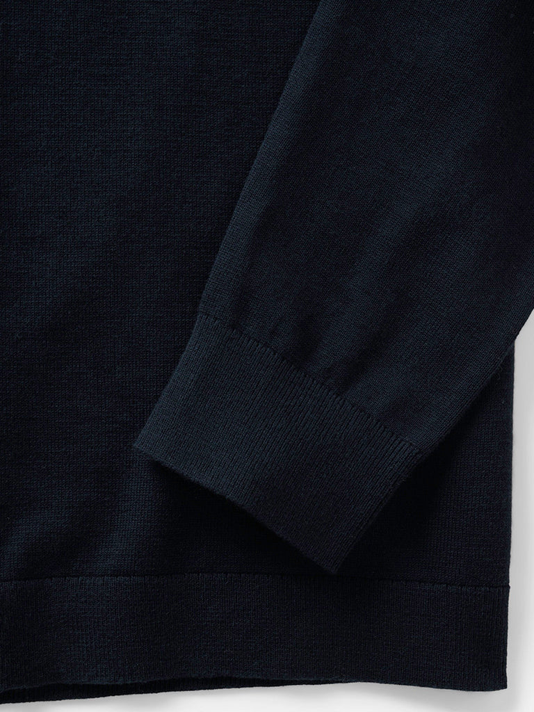 Nichols Polo- Nocturne Cotton Cashmere Taylor Stitch Sweaters