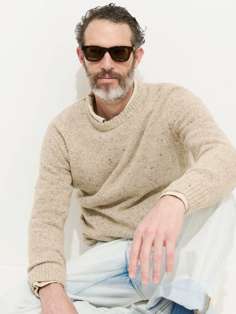 Donegal Crewneck- Oatmeal Alex Mill Sweaters