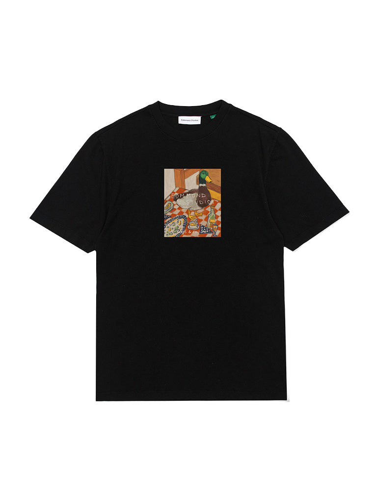 Cute Duck Tee- Black Edmmond Studios Tee Shirts