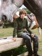 Mull Polo- Dark Olive Kestin Sweaters