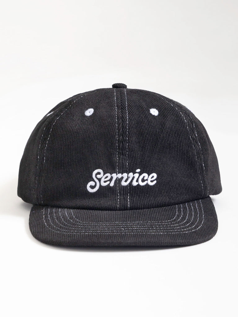 Service Script Cord Cap- Black Service Works Hats