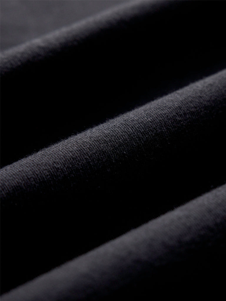 Organic Cotton Tee- Black Taylor Stitch Tee Shirts