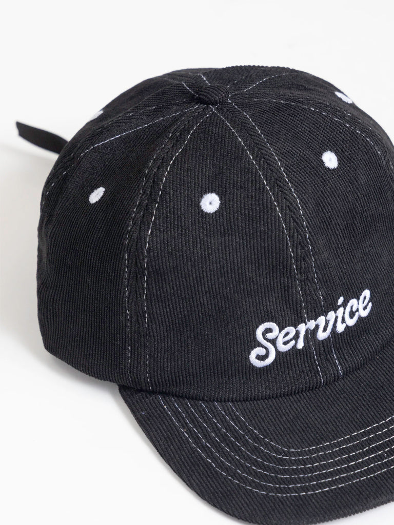 Service Script Cord Cap- Black Service Works Hats