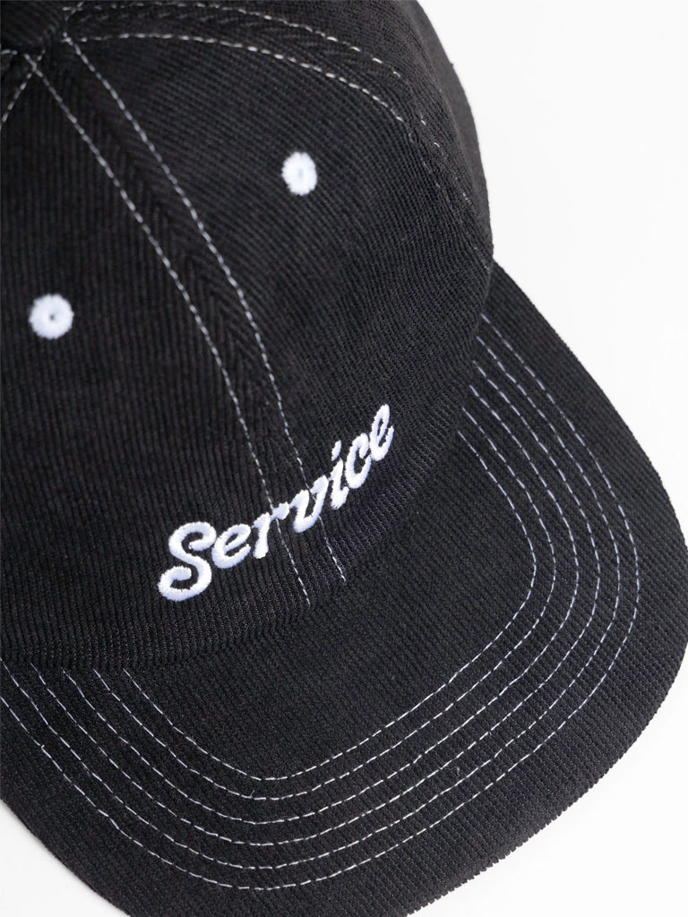 Service Script Cord Cap- Black Service Works Hats