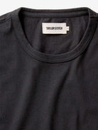 Organic Cotton Tee- Black Taylor Stitch Tee Shirts