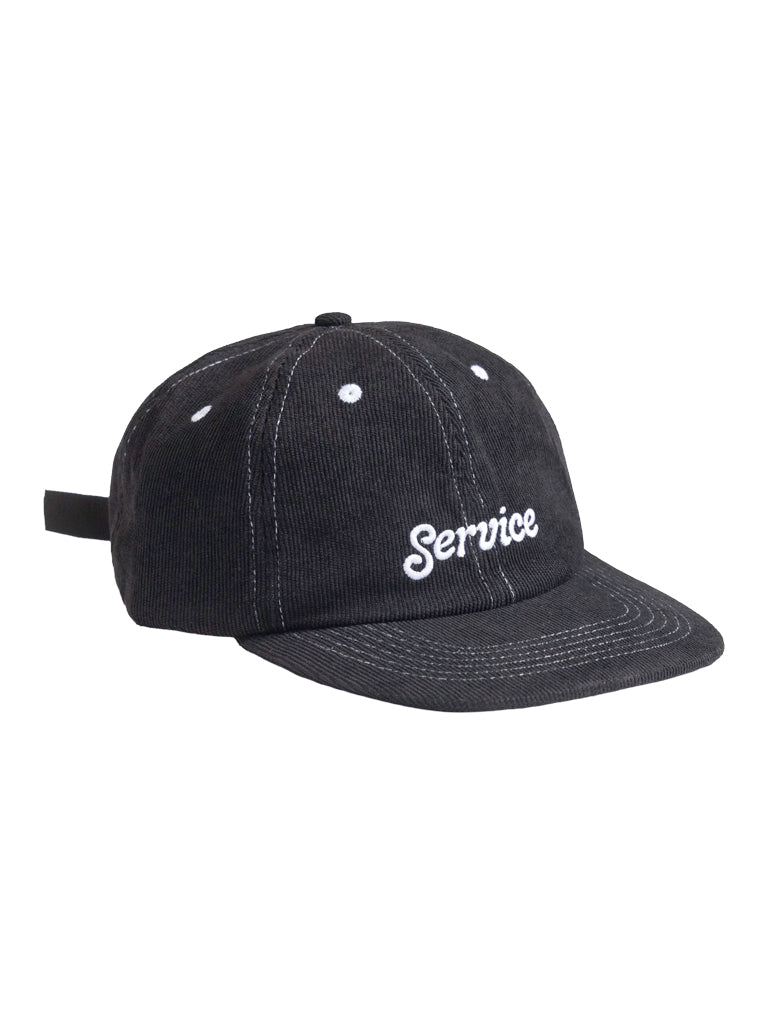 Service Script Cord Cap- Black Service Works Hats