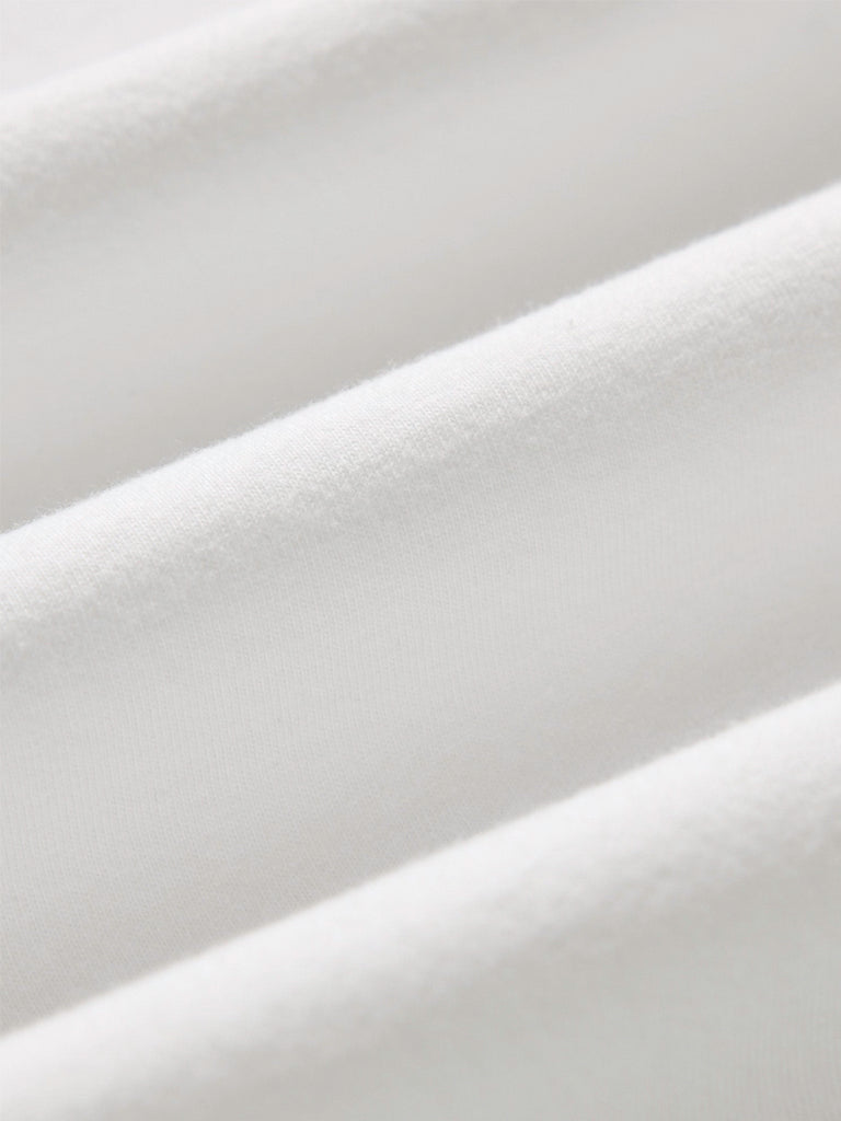 Organic Cotton Tee- White Taylor Stitch Tee Shirts