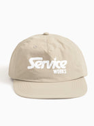 Nylon Drivers Cap- Khaki Service Works Hats