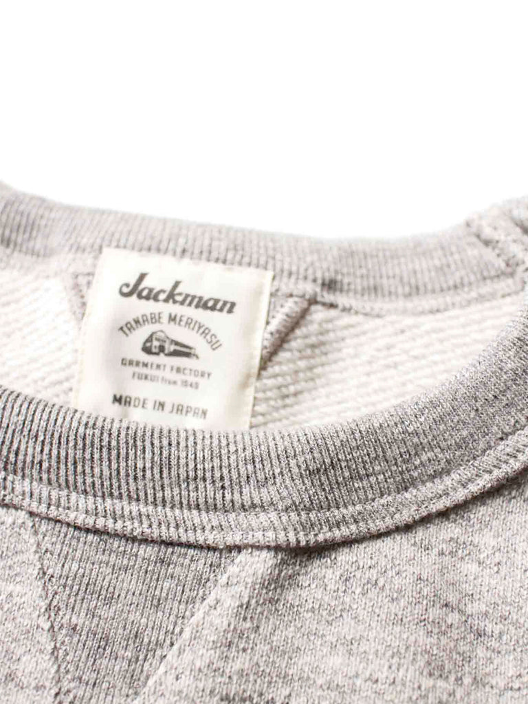 GG Sweat Crewneck- Heather Gray Jackman Sweaters