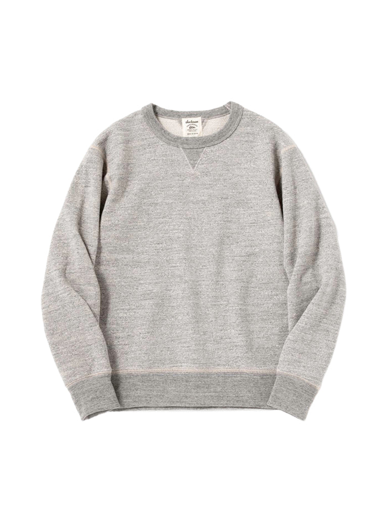 GG Sweat Crewneck- Heather Gray Jackman Sweaters
