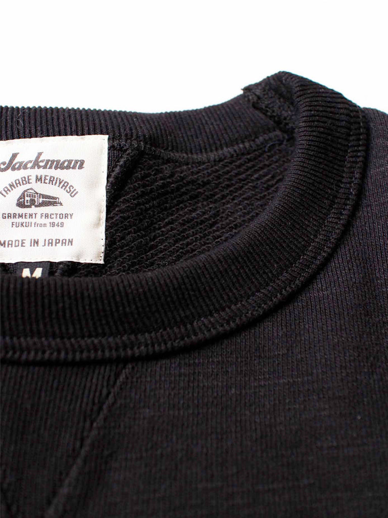 GG Sweat Crewneck- Black Jackman Sweaters
