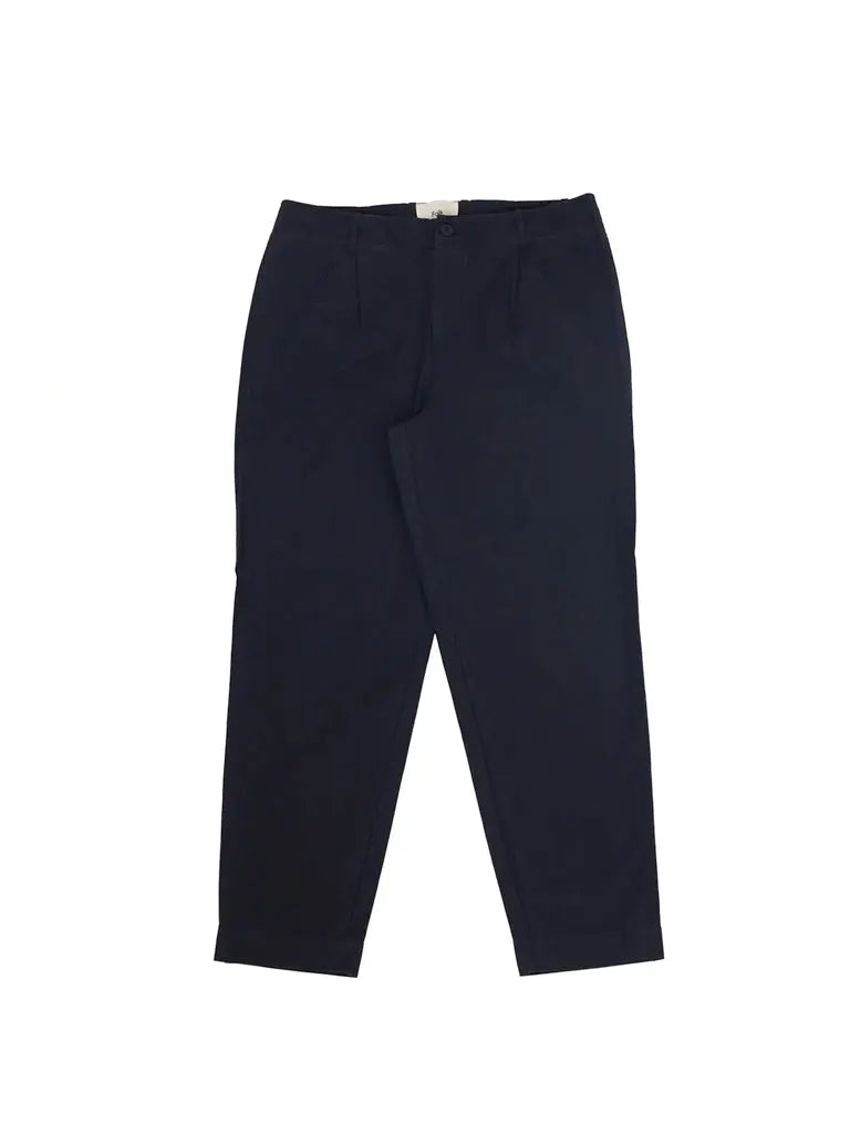 Assembly Pant- Soft Black Linear Texture Folk