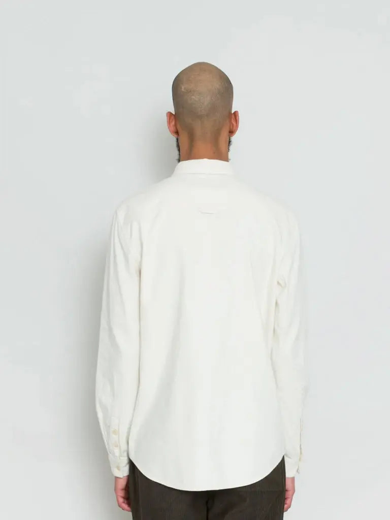 Relaxed Fit Shirt- White Folk