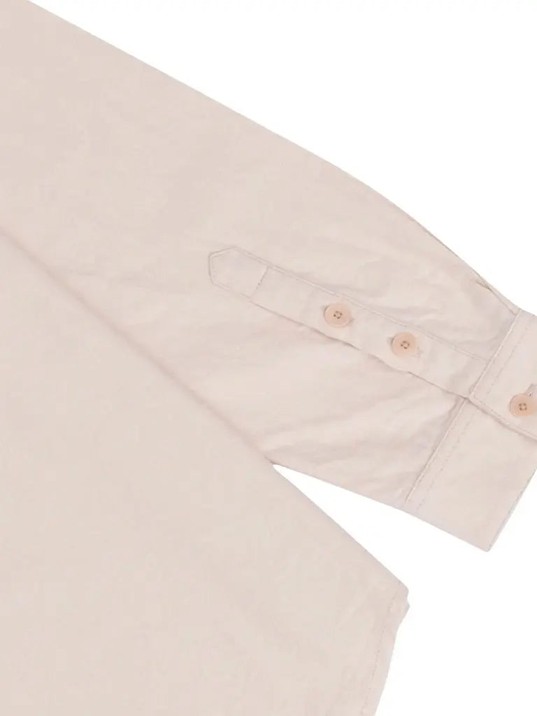 Relaxed Fit Shirt- White Folk