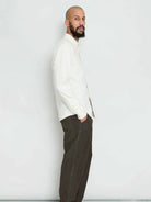 Relaxed Fit Shirt- White Folk