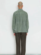 Patch Overshirt- Dark Sage Heavy Cord Folk