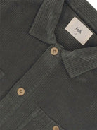 Patch Overshirt- Dark Sage Heavy Cord Folk