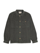 Patch Overshirt- Dark Sage Heavy Cord Folk