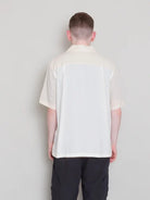 2 Tone Soft Collar Shirt- Chalk - Eames NW