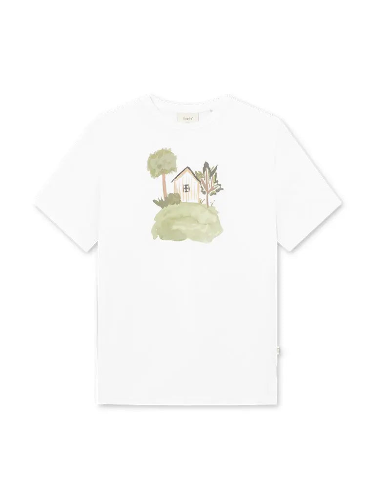 Island T-Shirt- White Forét