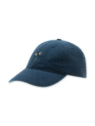 Flower Washed Cap- Navy Forét