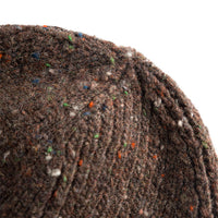 Top Beanie- Puzzle Brown