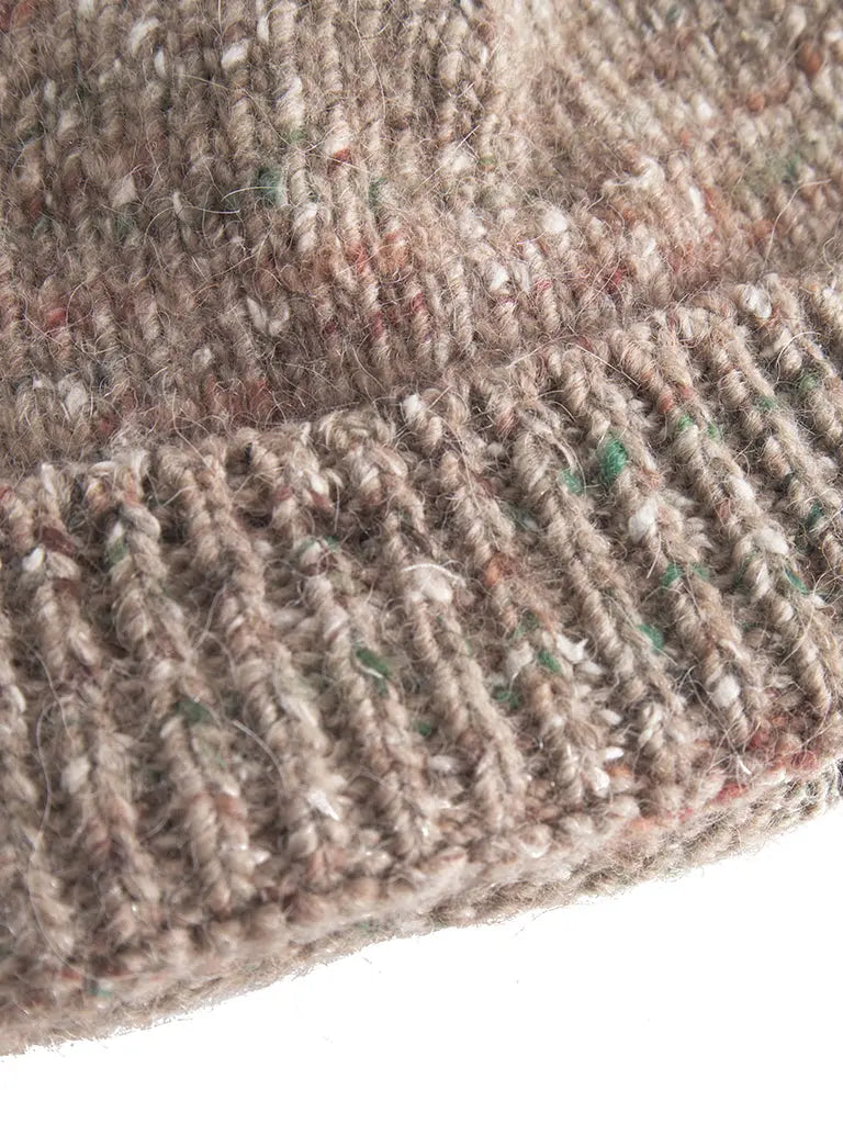 Alpaca Artist Beanie- Khaki Melange Forét