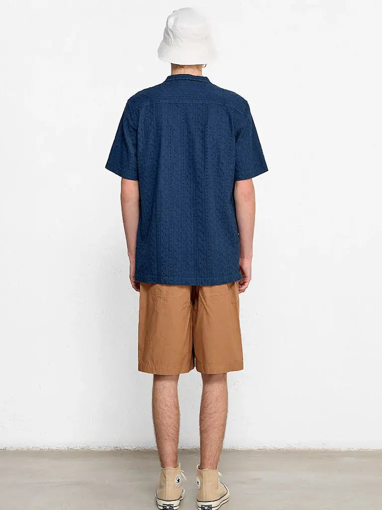 Freedom Short Sleeve Shirt- Navy Edmmond Studios