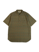 Granton Shirt- Olive Thistle Print - Eames NW