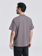 Relaxed T-Shirt- Midnight Plum håndværk