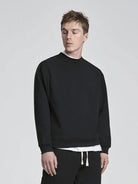 Relaxed Sweatshirt- Black håndværk