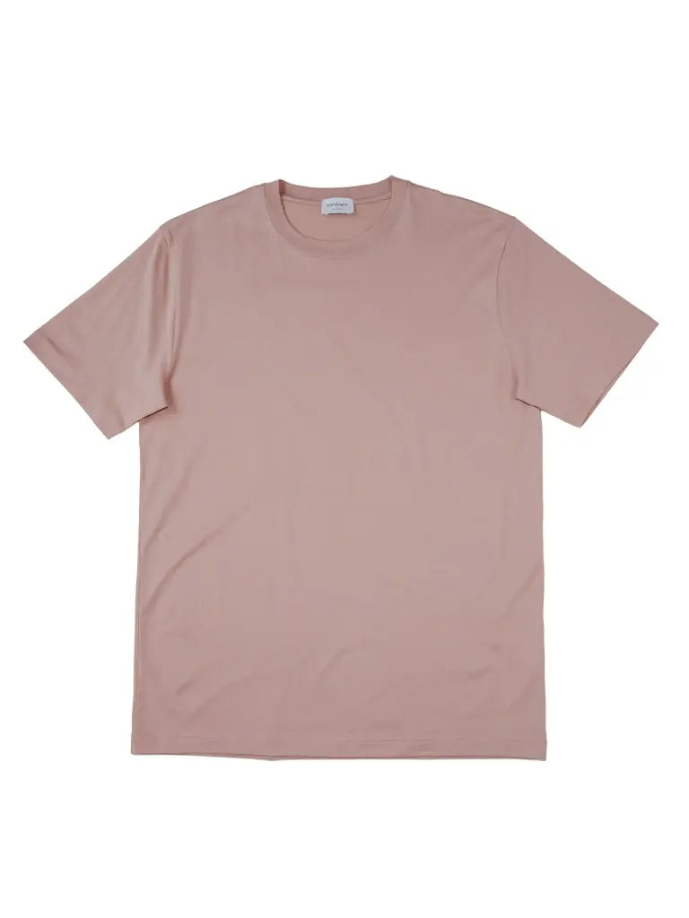 Crew Neck T Shirt- Dusty Rose - Eames NW