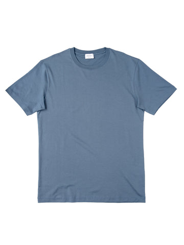Crew Neck T Shirt- Sky Blue
