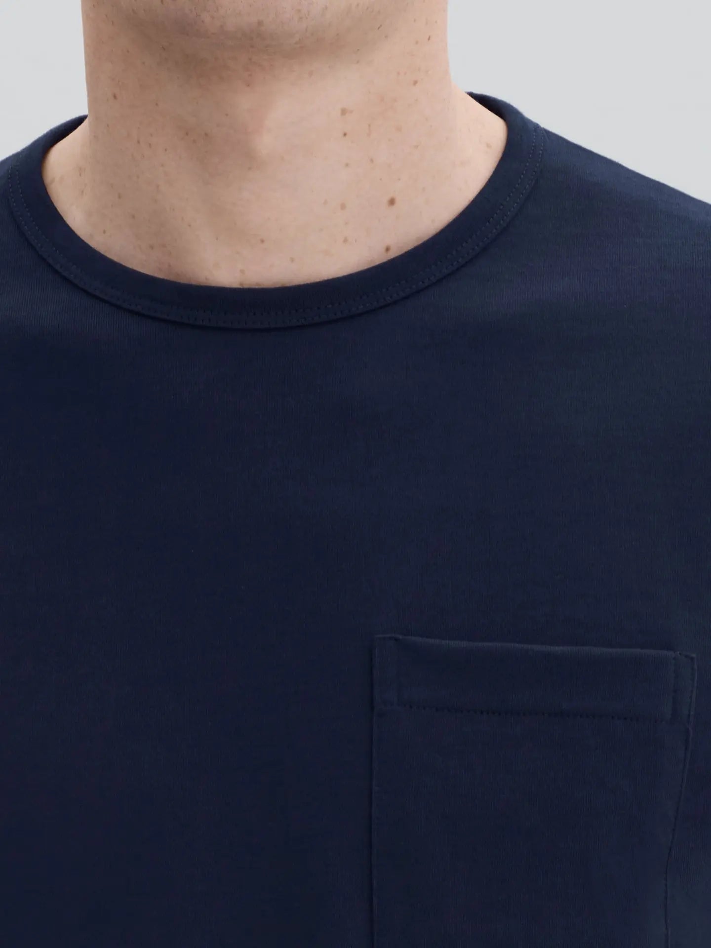 Heavyweight L/S Tee- Dark Navy - Eames NW