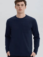 Heavyweight L/S Tee- Dark Navy - Eames NW