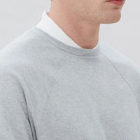 Flex Raglan Sweatshirt- Grey Melange