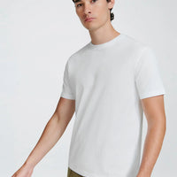 Crew Neck T Shirt- White - Eames NW