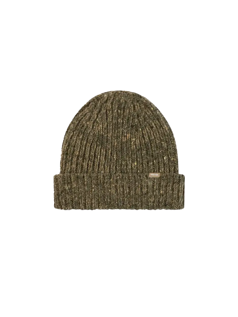 Isla Beanie- Olive Marl Kestin