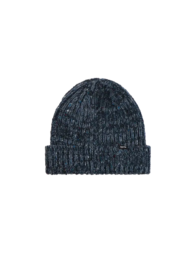 Isla Beanie- Navy Marl Kestin