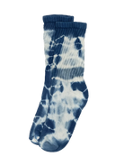 Indigo Dyed Retro Crew American Trench Socks