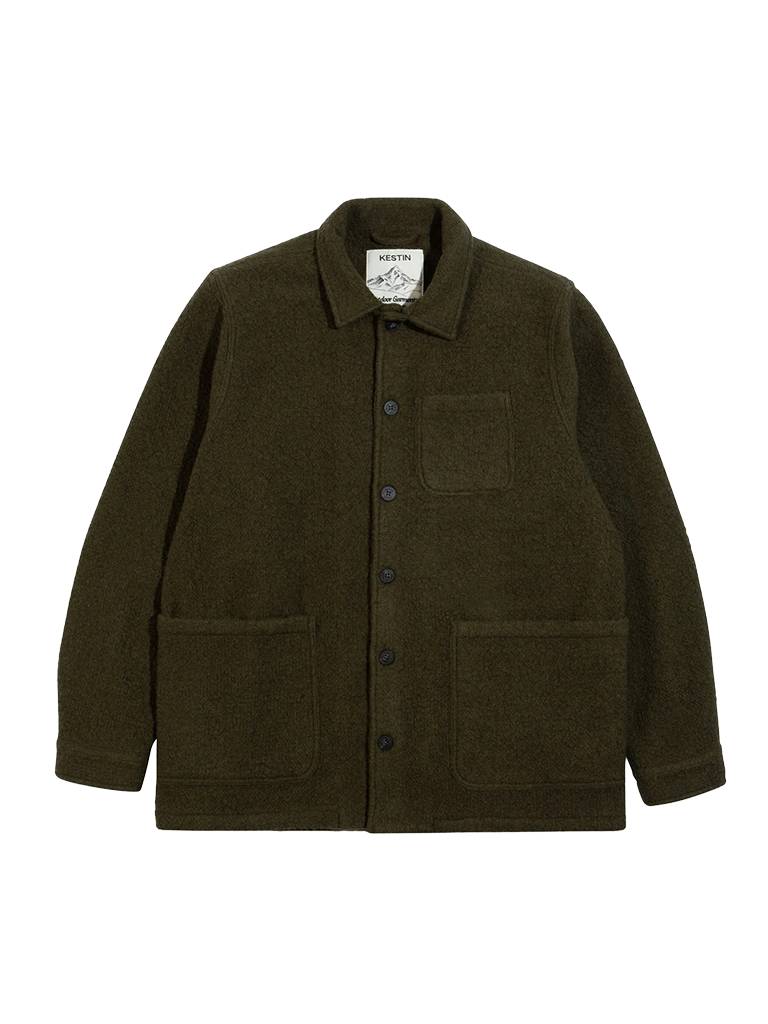 Ormiston Jacket- Defender Green Italian Wool