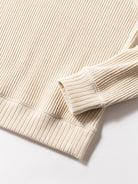 Waffle Midneck- Ecru Jackman Sweaters