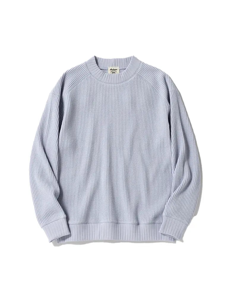 Jackman | Waffle Midneck- Ice Blue – Eames NW