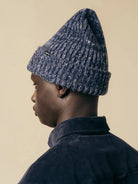 Isla Beanie- Navy Marl Kestin