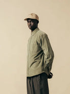 Raeburn Shirt- Light Military Moleskin Kestin